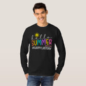 Happy Last Day Of School Shirts Hello Summer Teach (Voorkant volledig)