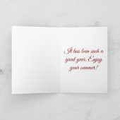 Happy Last Day of School Summer Student Kaart (Binnen)