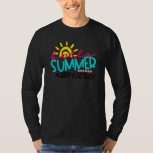Happy Last Day Of School Teacher Student Graduatio T-shirt