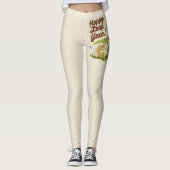 Happy Leap Jaar 29 februari  Earth Tone Leggings (Voorkant)