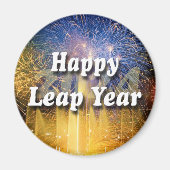Happy Leap Year 2024 Magneet (Voorkant)