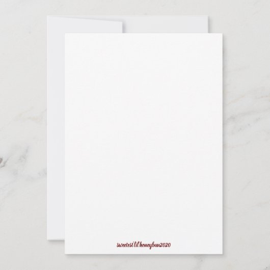 Happy Leap Year Kangaroo | Bedankkaart (Achterkant)