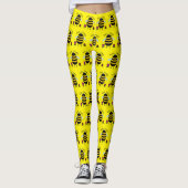 Happy Leggings Be Happy Cartoon (Devant)