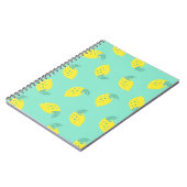 Happy Lemons Pattern | Cahier Journal (Côté gauche)