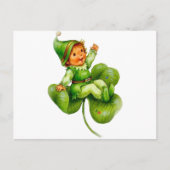 Happy Leprechaun Briefkaart (Voorkant)