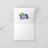 Happy Library Day Kaart (Binnen)