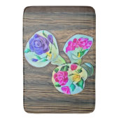 Happy Lilys Badmat (Voorkant Verticaal)