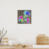 Happy Lilys Poster (Keuken)