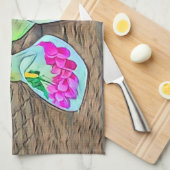 Happy Lilys Theedoek (Quarter Fold)