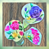 Happy Lilys Window Cling Raamsticker (Vel 3)