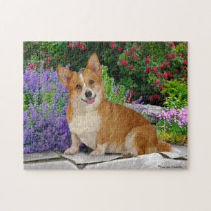 Happy Little Corgi Legpuzzel