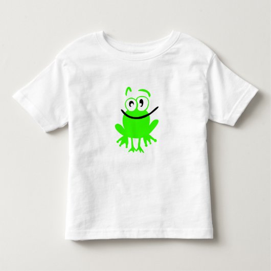 Happy Little Frog Kinder Shirts (Voorkant)
