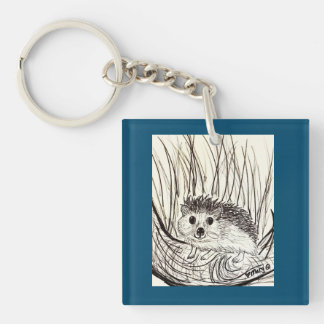 Happy Little Hedegel Sleutelhanger