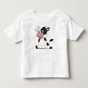 Happy Little Holstein Dairy Koe Kinder Shirts