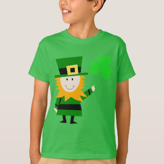 Happy Little Leprechaun Kinderen groen T-shirt