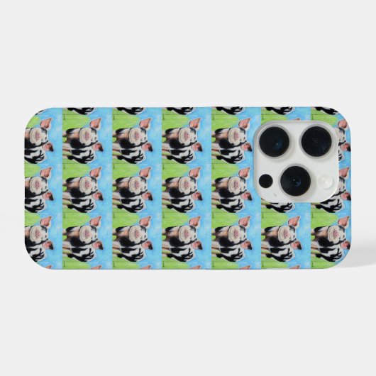 Happy Little Pig Painting (Verso Horizontal)