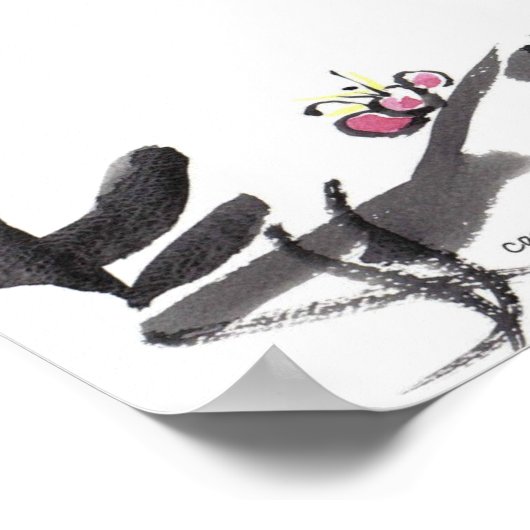 Happy Little Swallow Art Print (Hoek)