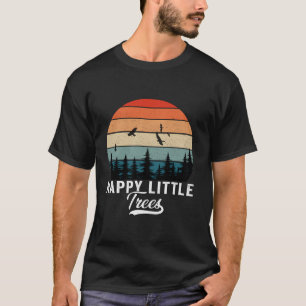 Happy Little Tree Bob Style  Forests Earth T-shirt