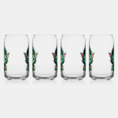 Happy Little Troll Chibi illustratie Blikvorm Glas (Links)