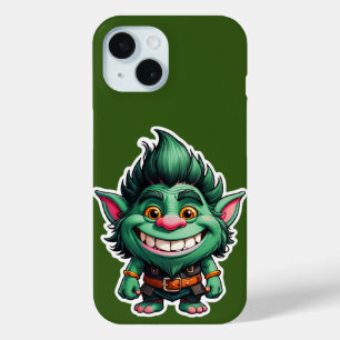 Happy Little Troll Chibi illustratie