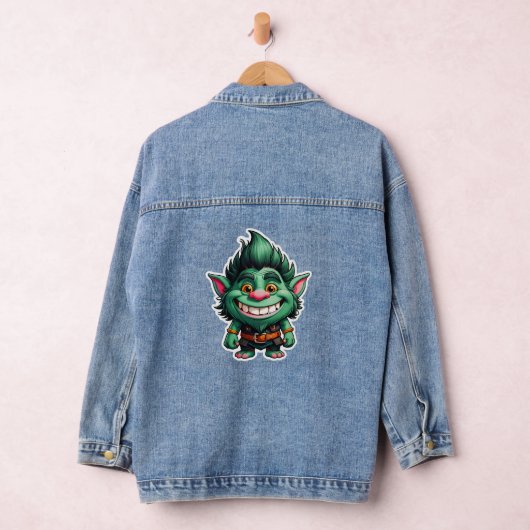 Happy Little Troll Chibi illustration Long Sleeve (Hangar)
