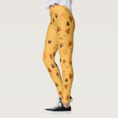 Happy Little Vampire Kat Pattern Leggings (Links)