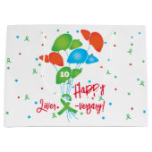 Happy Liver-Day Balloons Transplant Groot Cadeauzakje (Voorkant)