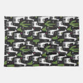 Happy Llama Pattern Theedoek (Horizontaal)