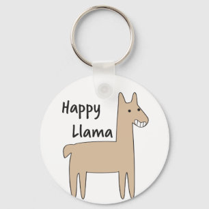 Happy Llama Sleutelhanger
