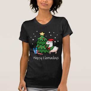 Happy Llamadays T-shirt