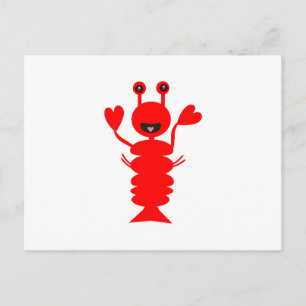 Happy Lobster Briefkaart