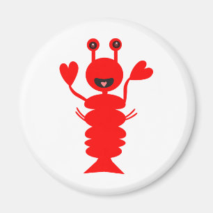 Happy Lobster Magneet