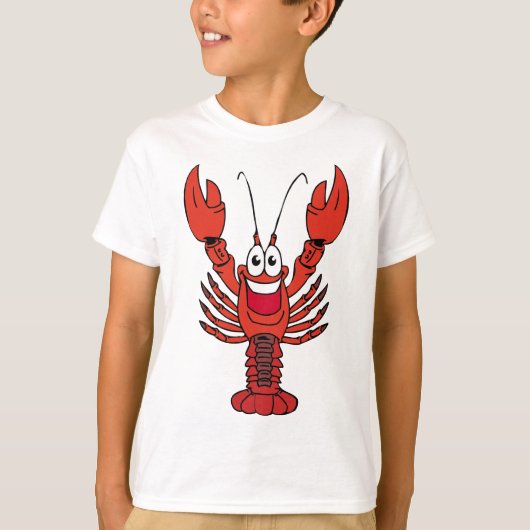 Happy Lobster T-shirt (Voorkant)