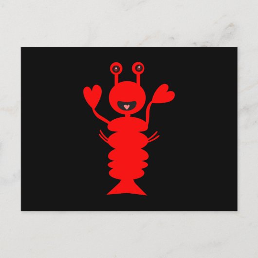 Happy Lobster too Briefkaart (Voorkant)