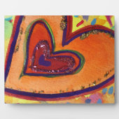 Happy Love Hearts Art Imprimer Plaques (Devant)