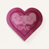 Happy Love Hearts Carnet Spiral (Devant)