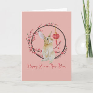 Happy Lunar nieuwjaar 2023 Kaart