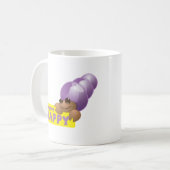 Happy maar Snappy kleine heremkrab Koffiemok (Voorkant links)