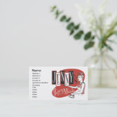 Happy Maids Visitekaartje (Staand voorkant)