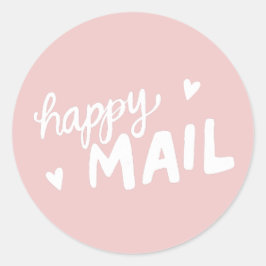 Happy Mail enveloppostage en sticker verpakking