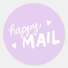 Happy Mail enveloppostage en sticker verpakking