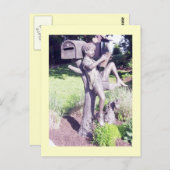 Happy Mail Mailbox Briefkaart (Voorkant / Achterkant)