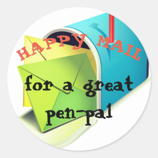 Happy Mail Pen Sticker Sticker