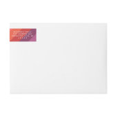 Happy Mail Rainbow Retouradres (Voorkant)