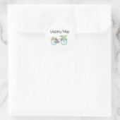 Happy Mail Sticker - vélo floral! ! (Sac)