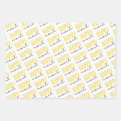 Happy Mail Wrapping Paper-vellen set van 3 vellen (Voorkant)