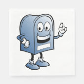 Happy Mailbox Napkins Servet (Voorkant)