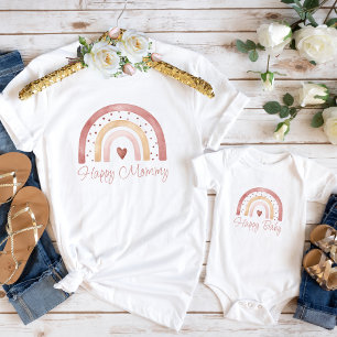 Happy mammie Boho Rainbow T-Shirt