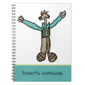 Happy Man Notitieboek (Voorkant)