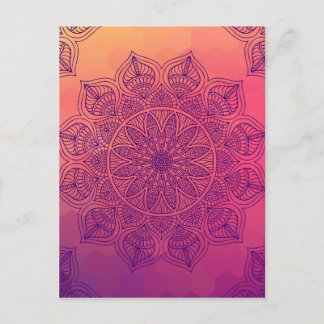 Happy mandala briefkaart